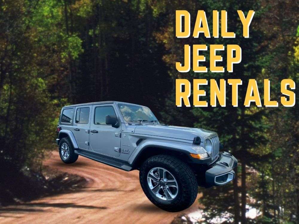 Daily Jeep Rentals at The Ridge