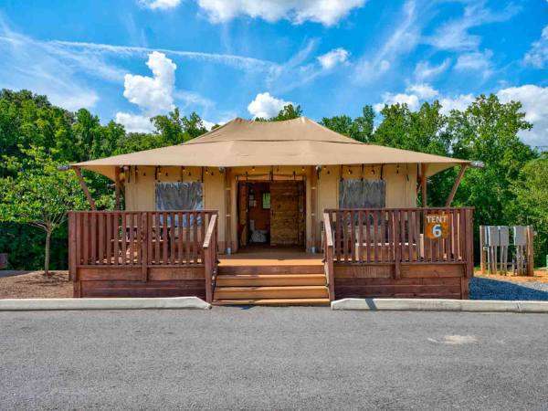 Glamping Tents at The Ridge Pigeon Forge