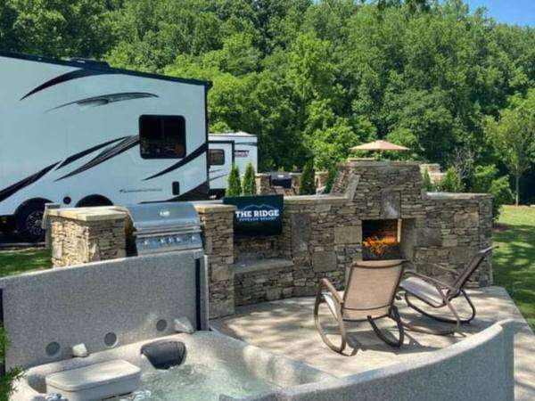 Signature Sites Other Accommodations at The Ridge Dollywood RV Resorts